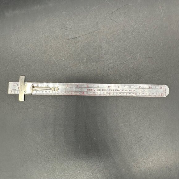 Vintage Drawing Drafting Tool Lot Unis France Slide Rule Compass Pencil As Is - Picture 9 of 14